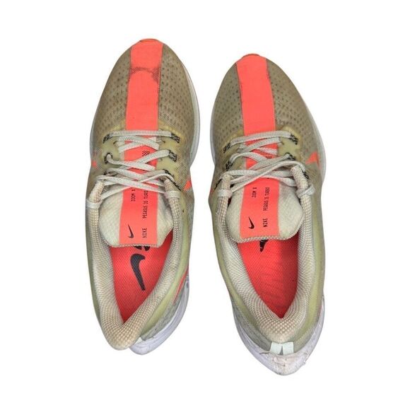 Nike WMn’s Sneakers Sz 8.5 Zoom Pegasus Turbo 35 Barley Green Running AJ4114-060 - Picture 8 of 9